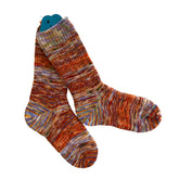 Scrappy/Frankenstein Wool Socks, Handmade with Love, Perfect for Relaxing at Home, Fun Gift for Birthday and Holidays
